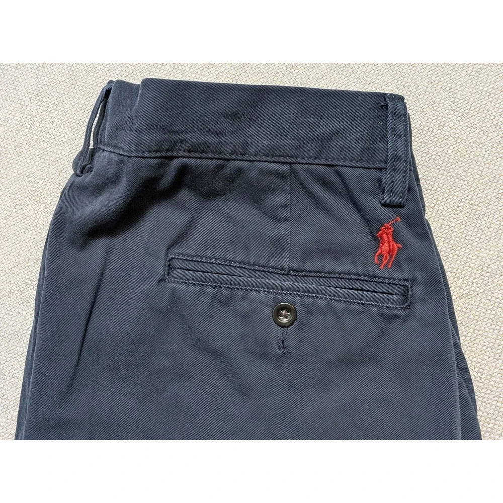 Polo Ralph Lauren Pants Men's 32x32 Navy Cotton Chino Classic Fit Pony Logo